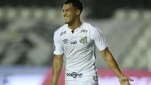 Marcos Leonardo, atacante do Santos (Foto: Getty Images)