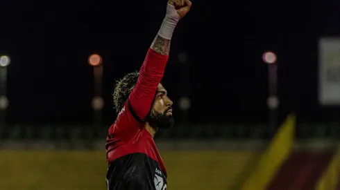 Gabigol marca e Flamengo volta a vencer no Cariocão (Foto: Paula Reis / Flamengo)