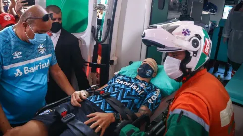 Villasanti sofreu lesão no crânico após ataque ao ônibus do Grêmio (FOTO: LUCAS UEBEL/GREMIO FBPA)