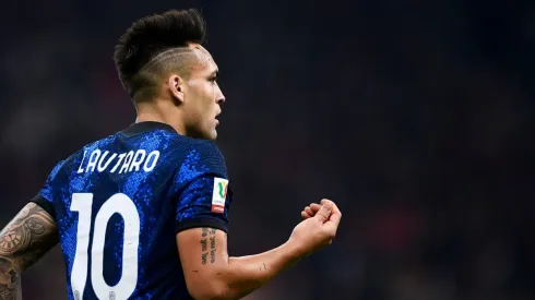 Lautaro Martinez of FC Internazionale looks on during the