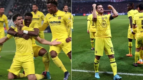Villarreal e Chelsea estavam jogando de amarelo (Foto: Getty Images)