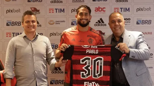 Pablo revela sonho de jogar no Flamengo (Foto: Gilvan de Souza / Flamengo)