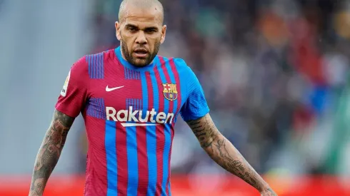 Daniel Alves, lateral-direito do Barcelona (Foto: Getty Images)