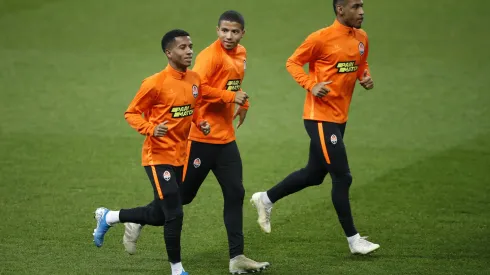Shakhtar Donetsk Training and Press Conference - Etihad Stadium