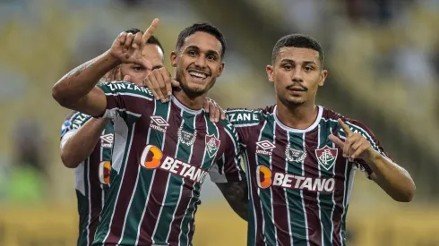 Cris Silva marcou seu primeiro gol com a camisa do Fluminense (Foto: Thiago Ribeiro/AGIF)