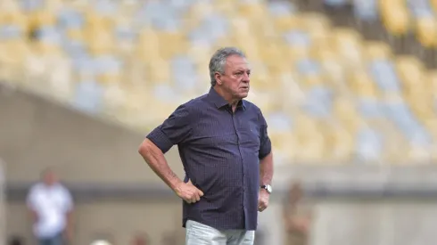 Abel Braga elogiou atuação do Fluminense no empate com o Santos (Foto: Thiago Ribeiro/AGIF)