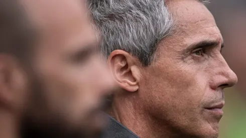 Paulo Sousa faz análise de desempenho do Flamengo na vitória contra o São Paulo (Foto: Jorge Rodrigues/AGIF)