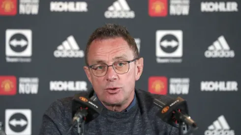 Manchester United Training Session And Press Conference