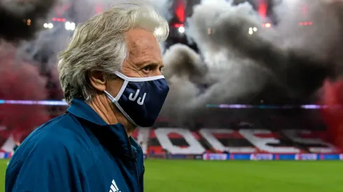 Jorge Jesus em sua passagem pelo Flamengo: 5 títulos em pouco mais de um ano