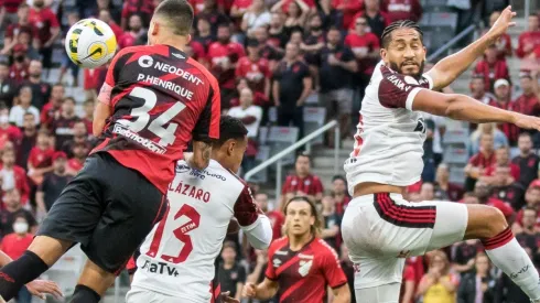 Pablo fez sua primeira partida com a camisa do Flamengo (Foto: Robson Mafra/AGIF)