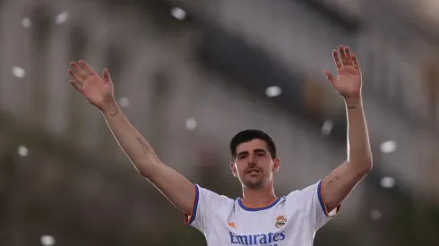 Real Madrid Celebrate Winning La Liga Santander