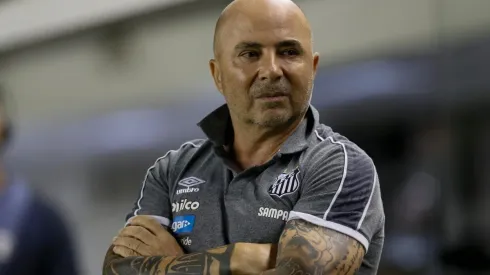 Jorge Sampaoli, ex-treinador do Santos (Foto: Getty Images)