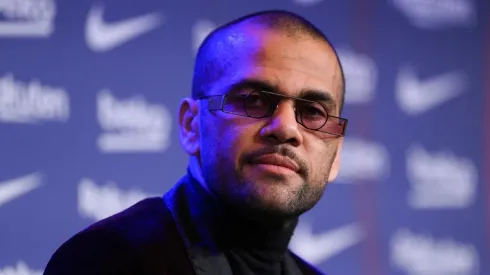 FC Barcelona Unveil New Signing Dani Alves