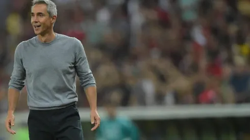 Paulo Sousa fala a atuação de Hugo contra o Fluminense (Foto: Thiago Ribeiro/AGIF)