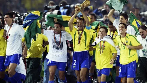 Alex Livesey/Getty Images - Brasil campeão da Copa do Mundo de 2002