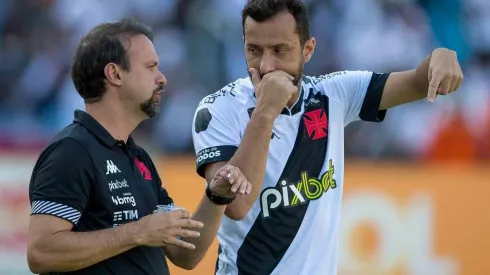 Thiago Rodrigues defendeu Maurício Souza em momento complicado no Vasco (Foto: Daniel RAMALHO/CRVG)