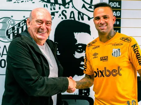 Doido? Lisca mostra empolgação com Luan e revela como pretende utilizá-lo no Santos