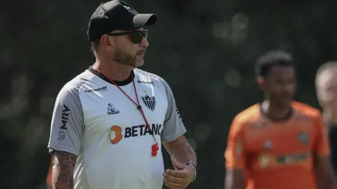 Turco Mohamed revela quem ele acha melhor entre Palmeiras e Flamengo (Foto: Pedro Souza / Atlético)