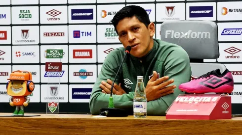 Em grande fase no Fluminense, Cano fala sobre sonho de ser convocado para a seleção argentina (FOTO: MAILSON SANTANA/FLUMINENSE FC)