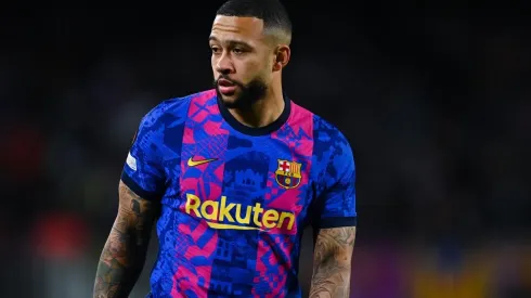 Memphis Depay, atacante do Barcelona (Foto: Getty Images)