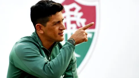 Cano acredita na vitória do Fluminense sobre o Palmeiras e espera balançar as redes no duelo (FOTO: MAILSON SANTANA/FLUMINENSE FC)