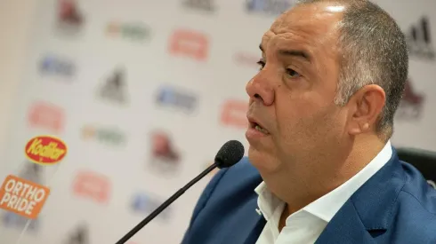 Marcos Braz conta que Flamengo tem interesse de renovar com Dorival Júnior (Foto: Alexandre Vidal / Flamengo)