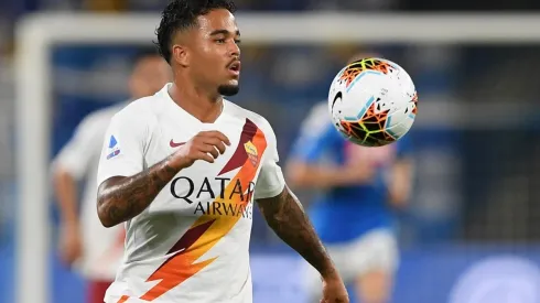 Justin Kluivert, em campo pela Roma (Foto: Getty Images)