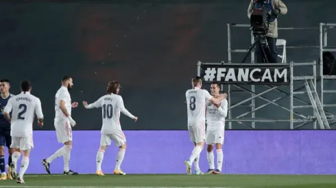 Benzema, Kroos, Modric e outros tem contrato com o Real Madrid até junho de 2023 (Foto: Gonzalo Arroyo Moreno/Getty Images)