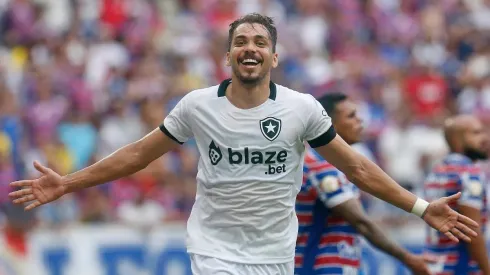 Eduardo foi o destaque do Botafogo na vitória sobre o Fortaleza pelo Campeonato Brasileiro (Foto: Vitor Silva/Botafogo)