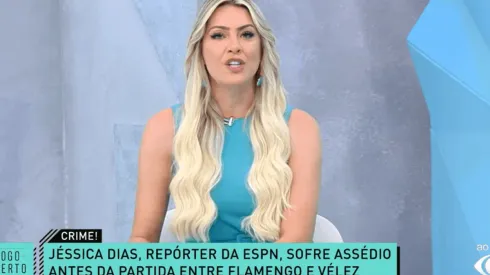 Renata Fan, apresentadora da TV Bandeirantes (Foto: Reprodução/YouTube/Jogo Aberto)