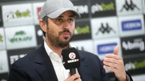 Vasco e 777 Partners negociam com Juan Quintero, do River Plate (Foto: Daniel RAMALHO/VASCO)