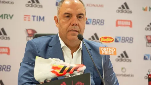Marcos Braz revela que Flamengo pode voltar a conversa para manter Rodinei (Foto: Alexandre Vidal / Flamengo)