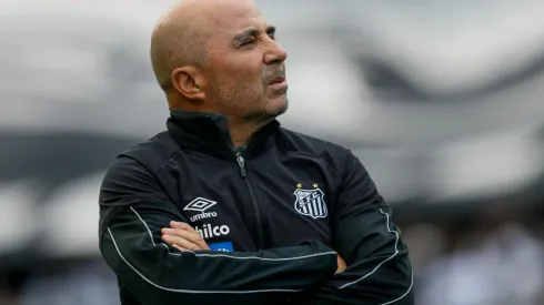 Jorge Sampaoli, treinador do Santos (Foto: Getty Images)
