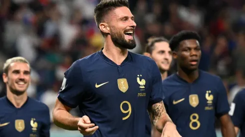 Giroud comemora gol diante da Austrália (Foto: Getty Images)