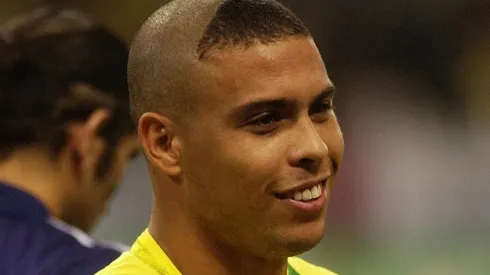 Stu Forster/Getty Images – Ronaldo Fenômeno na Copa de 2002