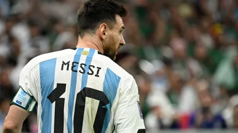 Lionel Messi, em campo pela seleção da Argentina (Foto: Getty Images)