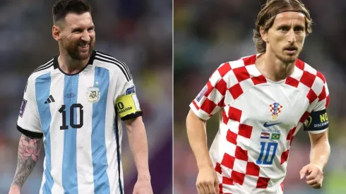 Messi e Modric estarão frente a frente pela Copa do Mundo (Foto: Getty Images)