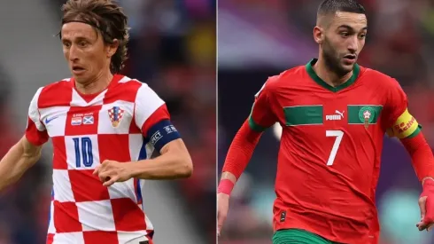Croácia e Marrocos disputam o terceiro lugar neste sábado (Foto: Getty Images)