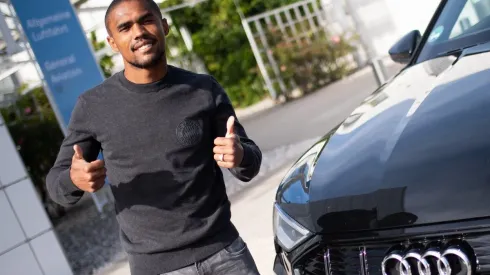 Newly Signed FC Bayern Muenchen Player Douglas Costa Arrives in Munich