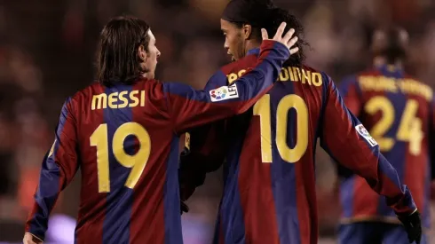 Ronaldinho nunca disse que Messi é o GOAT