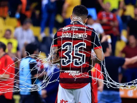Após não ser lembrado pelo Flamengo, João Gomes curte post de jornalista criticando o clube