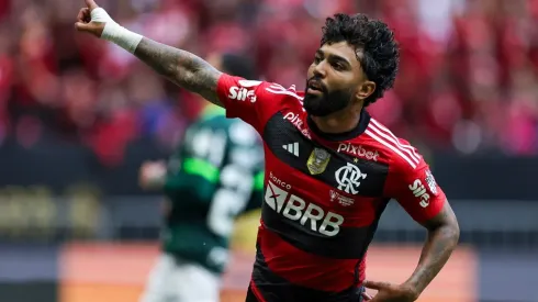 Gabigol, do Flamengo, é um dos artilheiros do futebol brasileiro em 2023