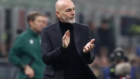 Stefano Pioli, técnico do Milan, quer contar com Samuel Umtiti