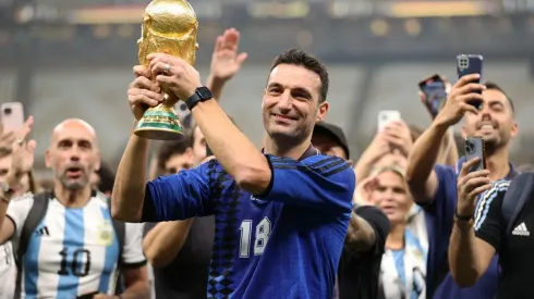Lionel Scaloni renovou com a seleção argentina até 2026