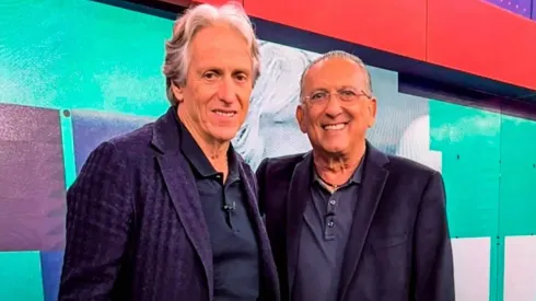Galvão Bueno abre o jogo e 'entrega' em qual clube Jorge Jesus irá trabalhar nos próximos meses: "A gente se fala todo dia"
