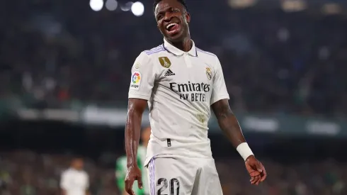 Vini Jr foi elogiado pelo perfil oficial do Real Madrid