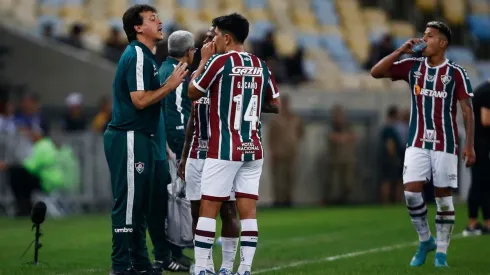 Germán Cano rasgou Fernando Diniz de elogios
