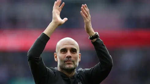 Pep Guardiola tecnico do Manchester City.