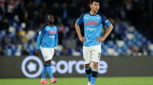 Chucky Lozano jogador do Napoli.
