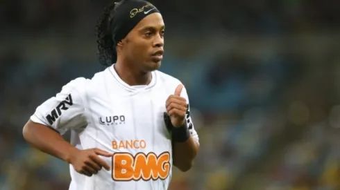 Ronaldinho ex-jogador da seleção brasileira.